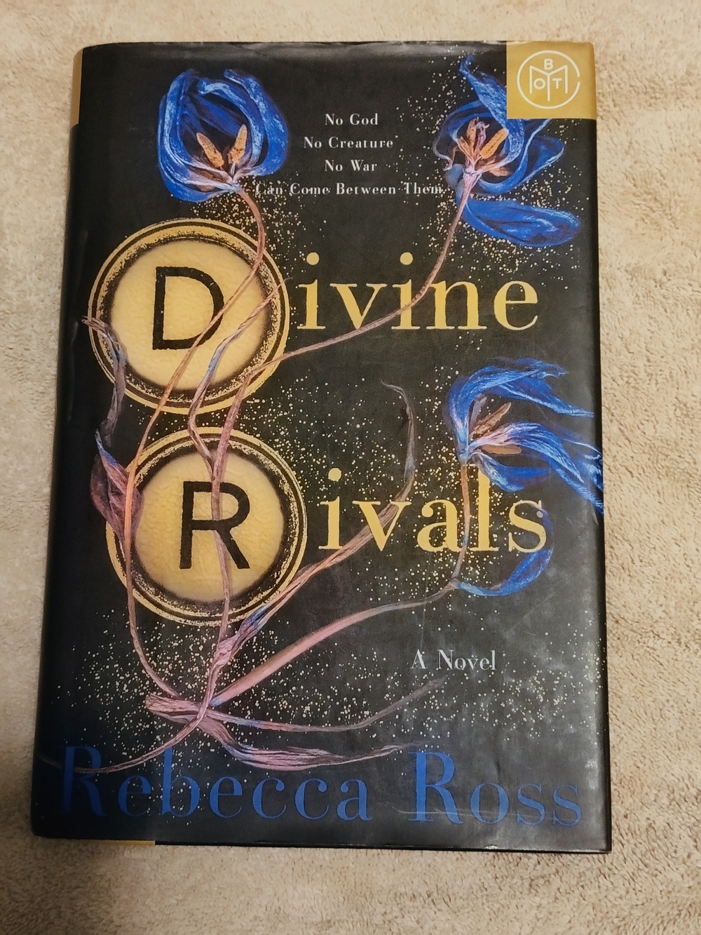 Divine Rivals by Rebecca Ross (Hardcover, BOTM Edition)
